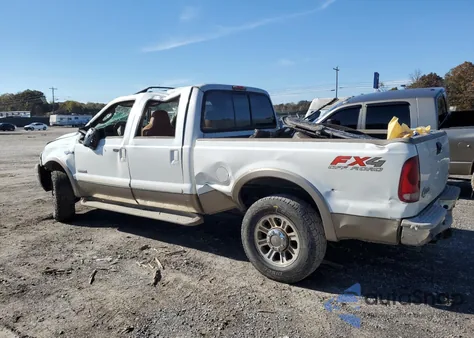 2006 Ford F250 Super Duty из США, поврежденный, VIN 1FTSW21PX6EB36713